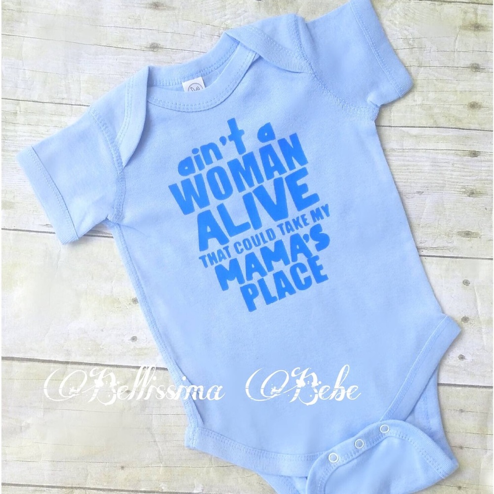 Handmade 6 MO short-sleeved bodysuit NEW